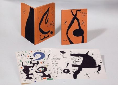 Illustrated Book Miró - Les essences de la terre