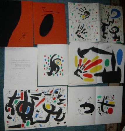 Illustrated Book Miró - Les essences de la terre