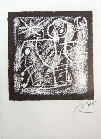 Lithograph Miró - LES ESSÈNCIES DE LA TERRA