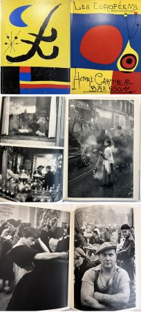 Illustrated Book Cartier Bresson - LES EUROPÉENS. Photographies (Éditions Verve, 1955)