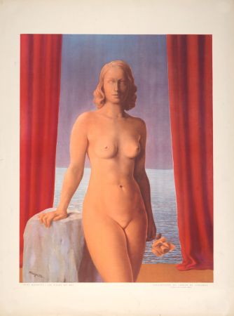 Lithograph Magritte - Les Fleurs du Mal, c. 1960