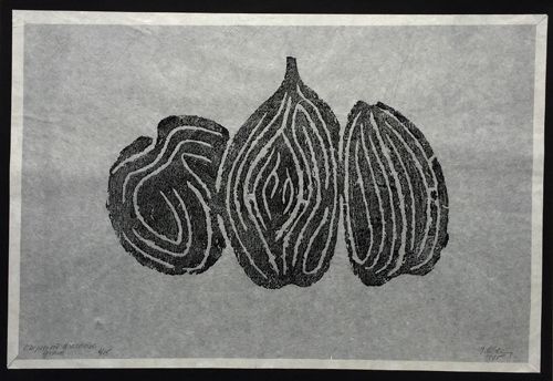 Engraving Ubac - Les Fruits I