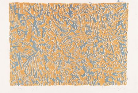 Lithograph Alechinsky - Les gestes
