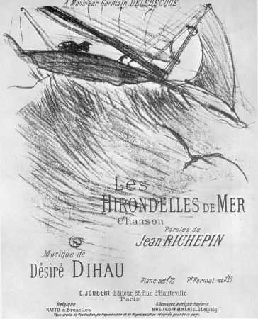 Lithograph Toulouse-Lautrec - Les Hirondelles de Mer