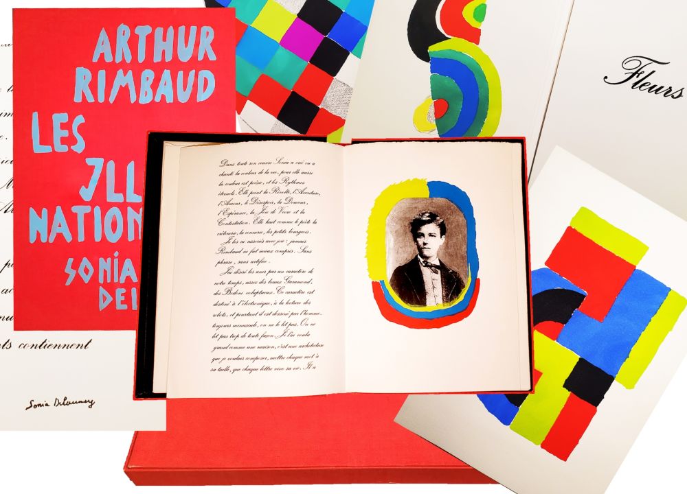 Pochoir Delaunay - Les Illuminations / Arthur Rimbaud (In-folio)