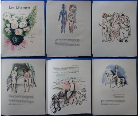 Lithograph Van Dongen - Les Lepreuses
