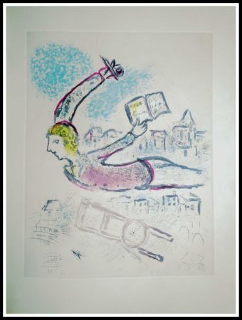 Engraving Chagall - LES MAUVAIS SUJETS - Planche 2