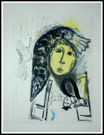 Engraving Chagall - LES MAUVAIS SUJETS - Planche 3