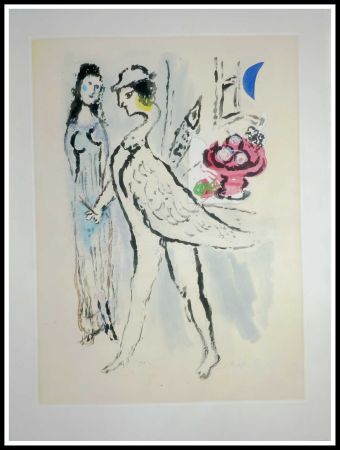 Engraving Chagall - LES MAUVAIS SUJETS - Planche 4