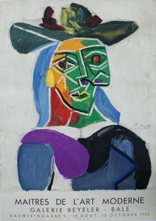 Lithograph Picasso - Les Maîtres de l'Art Moderne