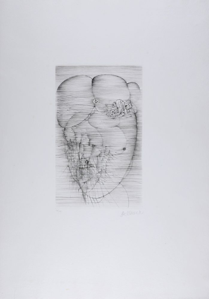 Etching Bellmer - Les Mystères du confessionnal