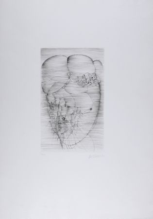 Etching Bellmer - Les Mystères du confessionnal