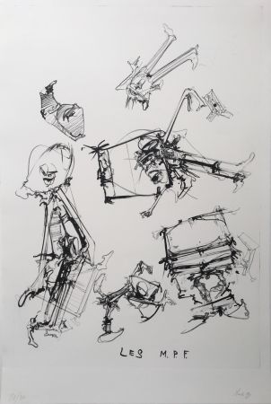 Lithograph Dado - Les Méchantes Petites Fées