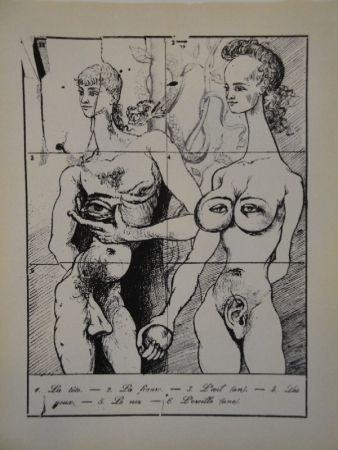 Illustrated Book Dali - Les métamorphoses érotiques.