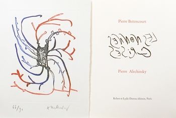 Illustrated Book Alechinsky - Les nonnes grises