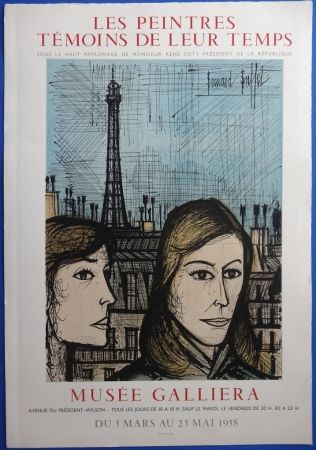 Lithograph Buffet - Les Parisiennes (sur Arches)