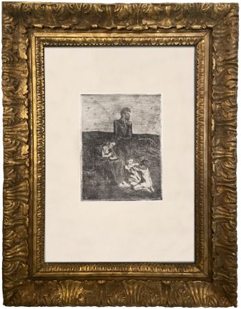 Etching Picasso - Les pauvres