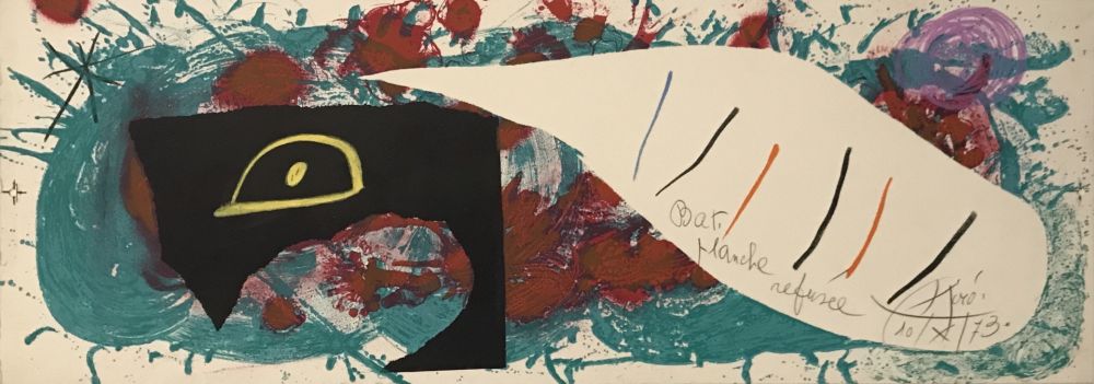 Lithograph Miró - Les Penalites de l'Enfer ou Les Nouvelles-Hebrides 13