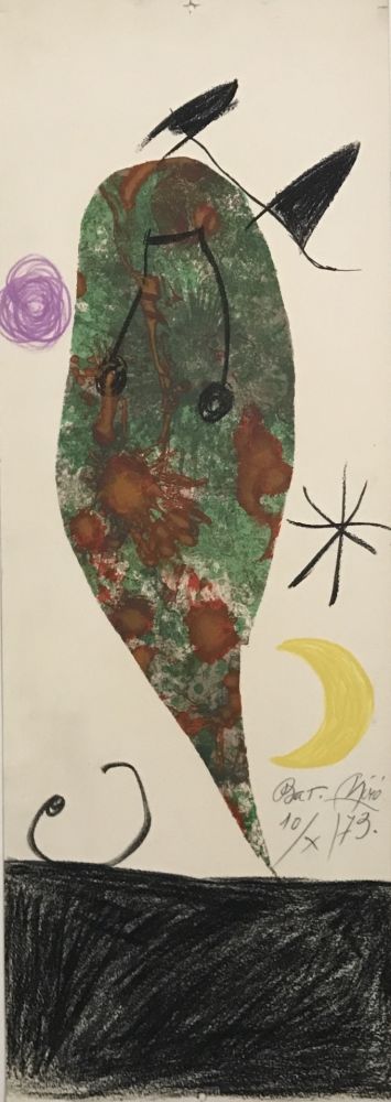 Lithograph Miró - Les Penalites de l'Enfer ou Les Nouvelles-Hebrides 29