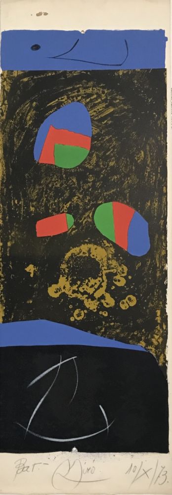 Lithograph Miró - Les Penalites de l'Enfer ou Les Nouvelles-Hebrides 34