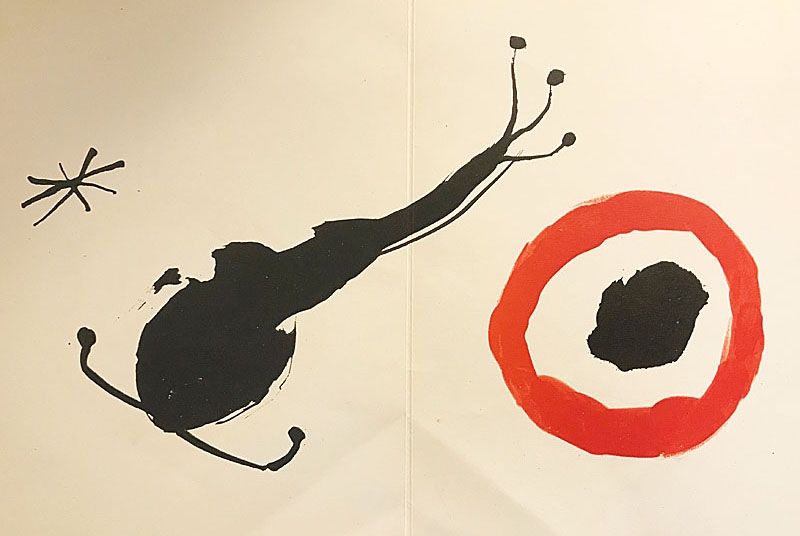 Lithograph Miró (After) - L'Escargot