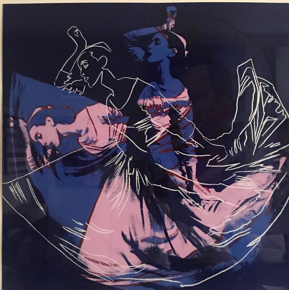 Screenprint Warhol - Letter to the World (The Kick) (Unique)