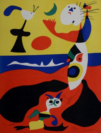 Lithograph Miró - L’Eté, 1938