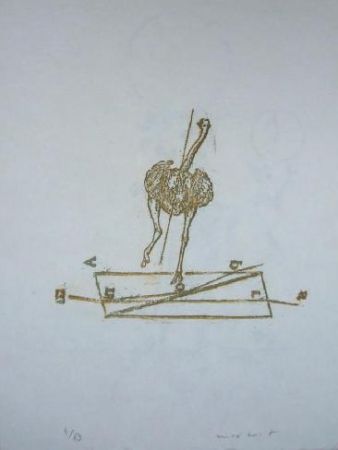 Lithograph Ernst - Lewis Carroll's Wunderhorn 17