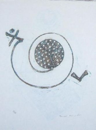 Lithograph Ernst - Lewis Carroll's Wunderhorn 30