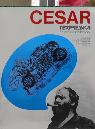 Screenprint Cesar - L'Expression