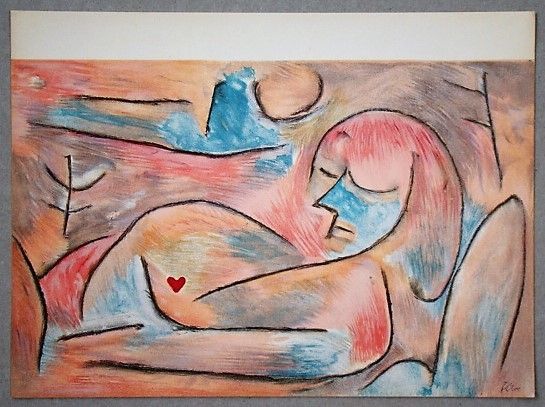 Lithograph Klee - L'hiver
