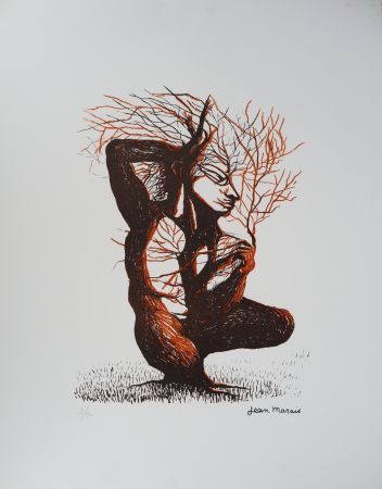 Lithograph Marais  - L'homme arbre