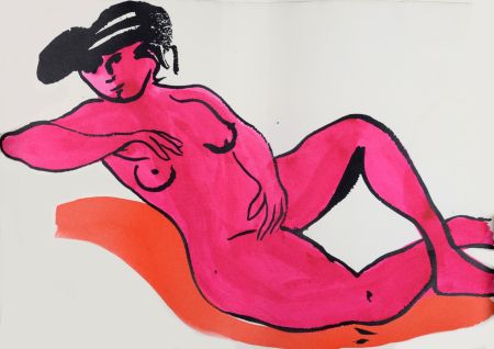 Illustrated Book Taillandier - L’homme, la femme et les vêtements, 1966 - Complete portfolio book - Hand-signed by Yvon Taillandier & Enrico Baj