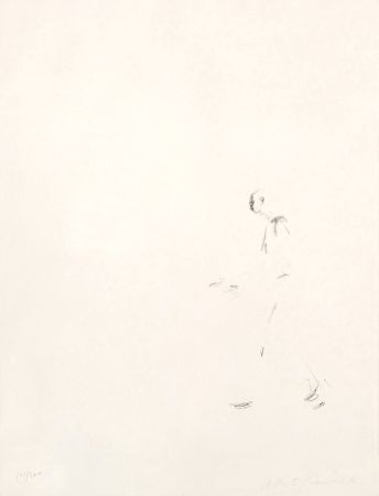 Lithograph Giacometti - L'Homme qui marche