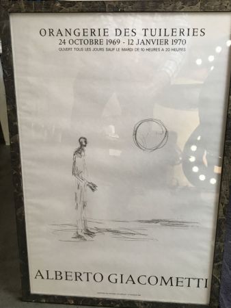 Poster Giacometti - L'homme qui marche au soleil