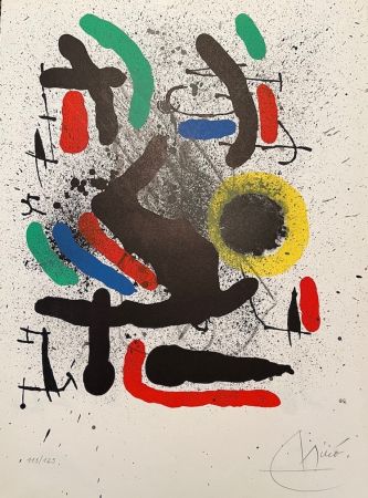 Lithograph Miró - Liberté Des libertés