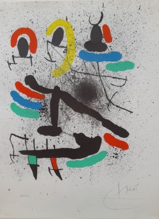 Lithograph Miró - Liberté des libertés 