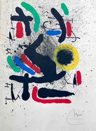 Lithograph Miró - Liberté des libertés 