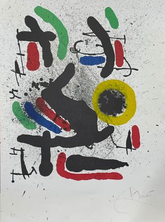 Lithograph Miró - Liberté des libertés 2