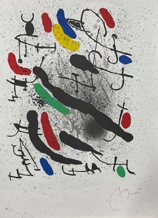 Lithograph Miró - Liberté des libertés 3