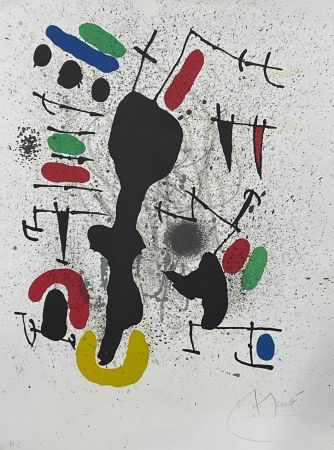 Lithograph Miró - Liberté des libertés 4