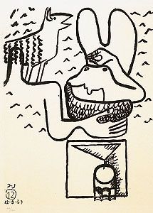 Engraving Le Corbusier - Libro UNITÉ