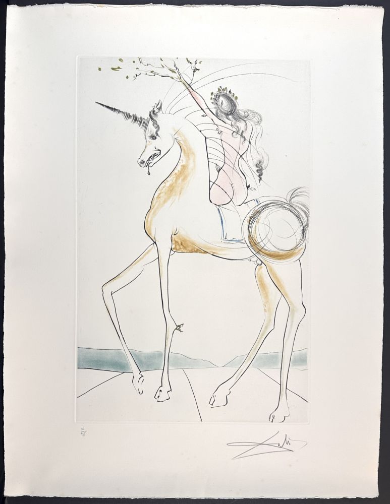 Etching Dali - Licone et Gangaride