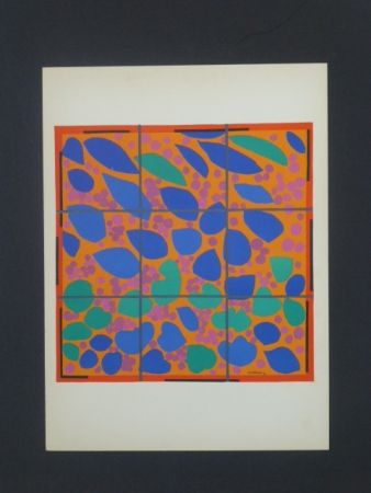 Lithograph Matisse - Lierre en fleurs, 1953