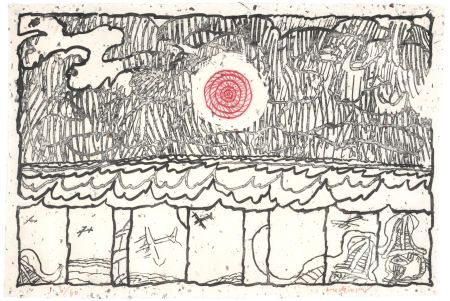 Etching And Aquatint Alechinsky - Ligne directe