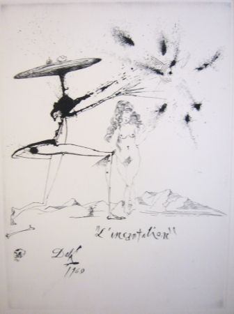 Engraving Dali - L'incantation