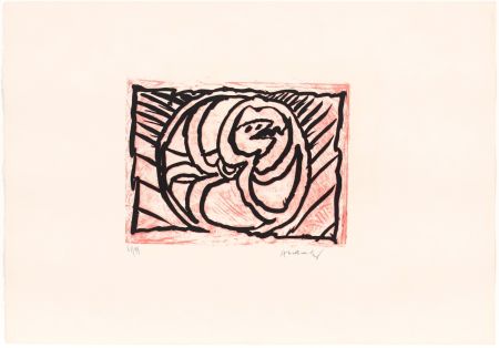 Linocut Alechinsky - Lino - Litho V