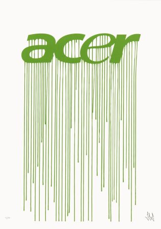 Screenprint Zevs - Liquidated Acer