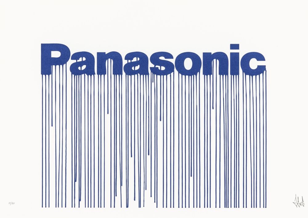 Screenprint Zevs - Liquidated Panasonic