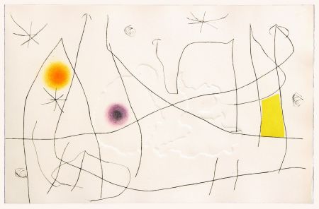 Drypoint Miró - L'issue dérobée